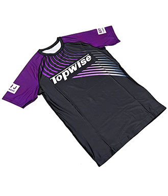 Anti-Slip Bjj Rashguard Pruple