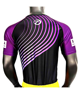 Anti-Slip Bjj Rashguard Pruple