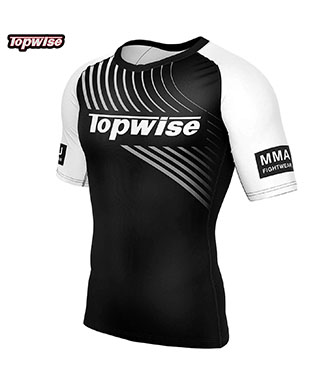 Anti-Slip Bjj Rashguard White