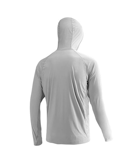 Blank Grey Fishing Hoodie