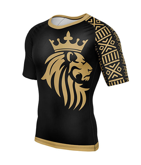 Lion Bjj Rash Guard Manufacturer